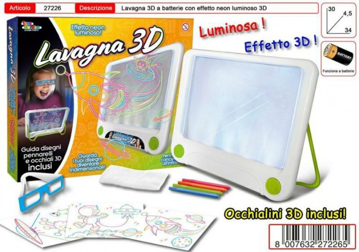 SCATOLA LAVAGNA 3D