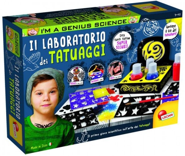 SCATOLA IL LABORATORIO DEI TATUAGGI