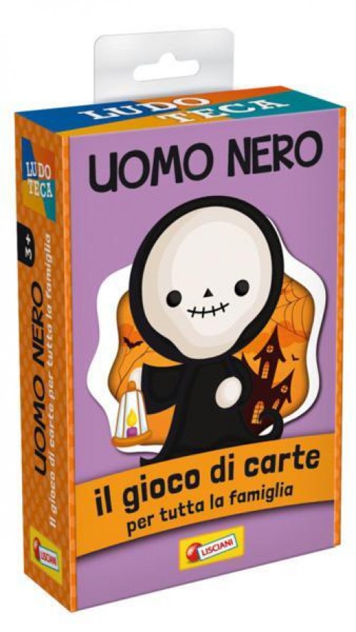 SCATOLA CARTE UOMO NERO