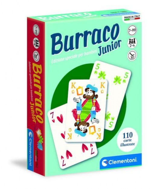 SCATOLA CARTE BURRACO JUNIOR