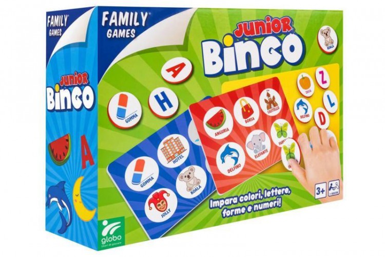 SCATOLA JUNIOR BINGO ALFABETO