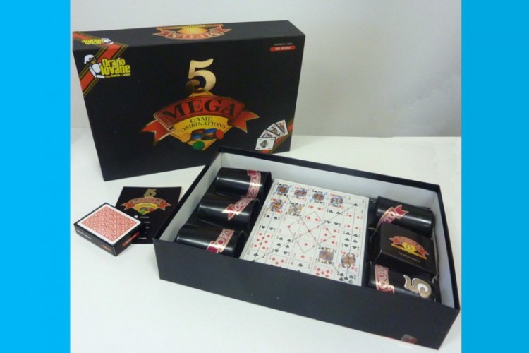 SCATOLA GIOCO MEGA 5 GIOCHI